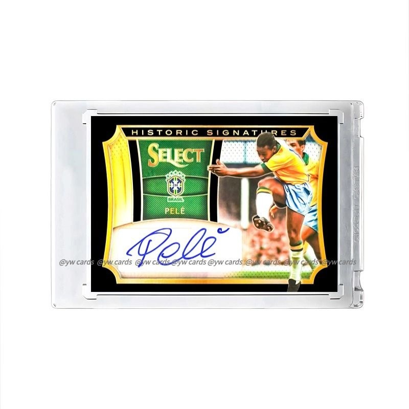 Baiili Signature Ball Star Card Bóng đá Đội tuyển Brazil Giảm giá màu đen chọn áo chống Panini có th