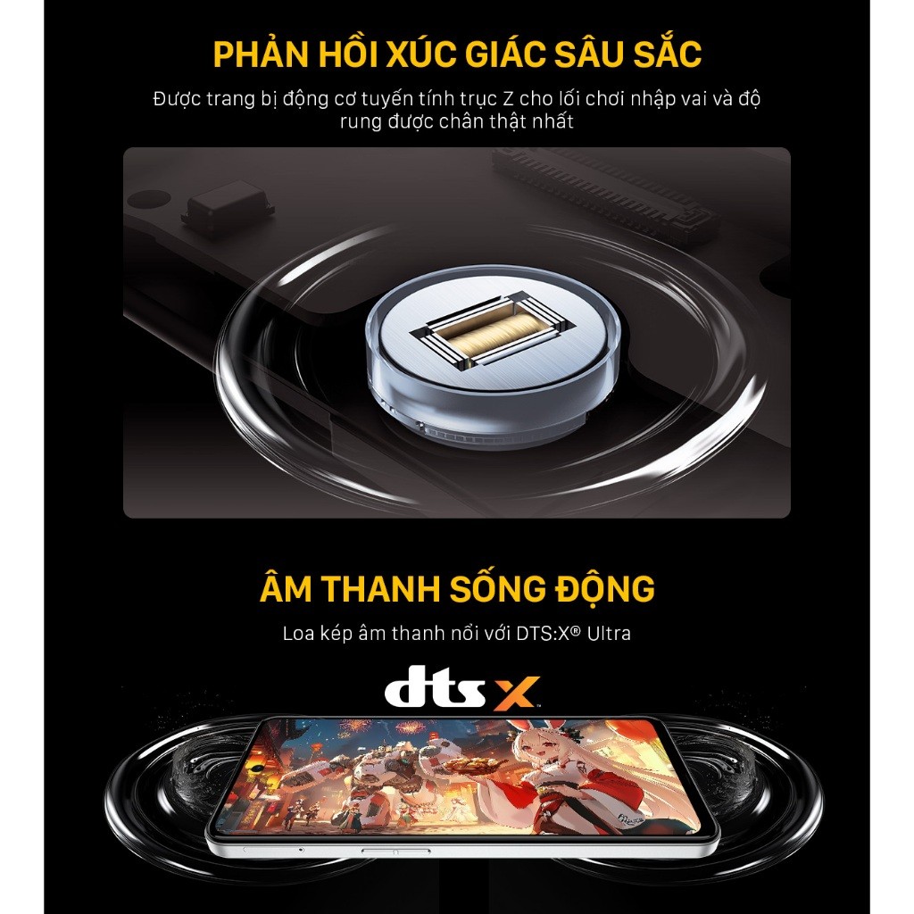 Điện thoại Gaming Nubia Neo 3 4G 16(8+8)GB/128GB I Trigger Gaming I 6.8"120Hz - Hàng Chính Hãng | BigBuy360 - bigbuy360.vn