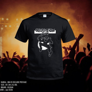Operation IVY BAND 100% COTTON ÁO THUN UNISEX ĐỒ HỌC IN