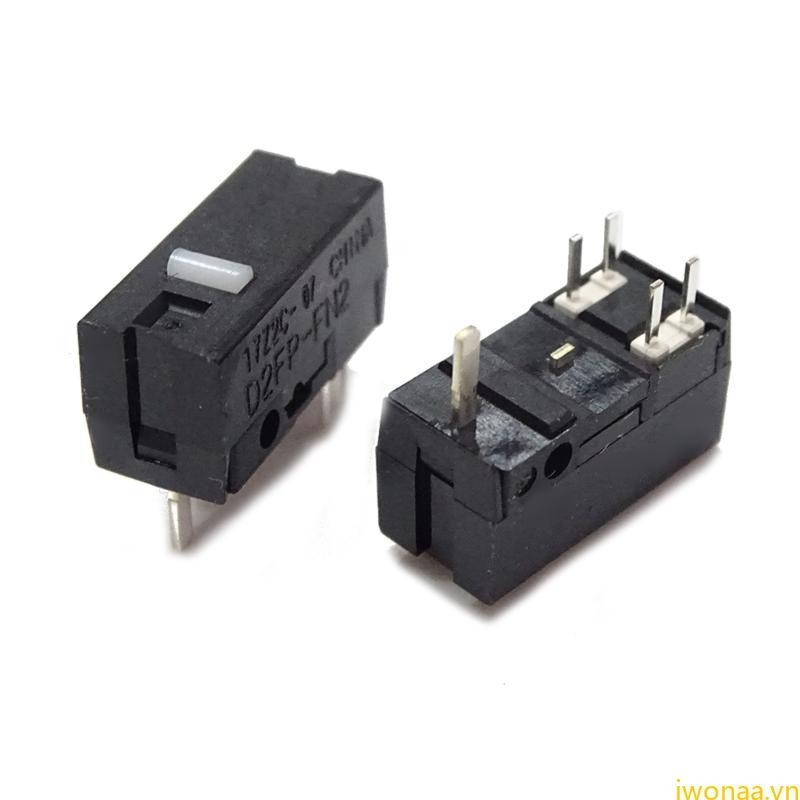 Iwo 2 Chiếc D2FP-FN2 Strike Light Mouse Micro Switch 8000M Clicks Cho ASUS ROG Gladius III AimPoint 36K