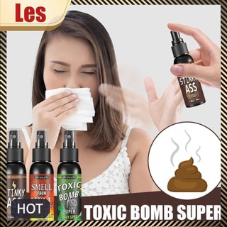 Halloween 30ml Fart Gag Spray Đồ chơi xếp nếp Mùi hôi thối Xịt mùi khủng khiếp