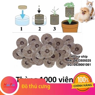 Viên ươm hạt giống dạng viên nén xơ dừa hàng Việt Nam SZ