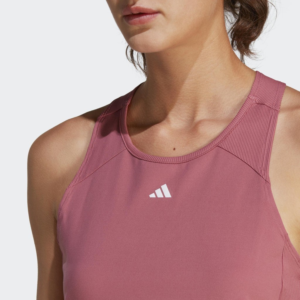 adidas Tập luyện Áo Tank Top Studio Nữ Hồng IB8568