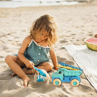 Sandcastle Sandpit Đồ chơi Sandcastle Bộ dụng cụ xây dựng Đồ chơi bãi biển Sand Wagon Đồ chơi cho trẻ em Chơi ngoài trời