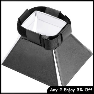 Zevaret Chụp Ảnh Softbox Flash Diffuser Di Động Bounce Softbox Kit Flash Lambty Box Softbox