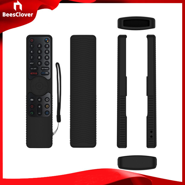 Beesclover Tv Stick Vỏ Silicon Có Dây Chống Mất Vỏ Bảo Vệ Từ Xa Tương Thích Cho Mi Tv Box Mi 4s