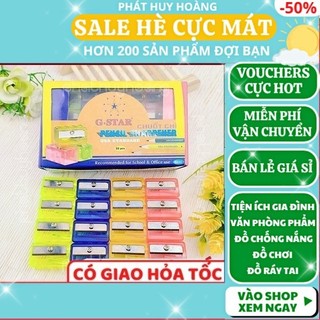 1 hộp đồ chuốt viết chì 32 cái ✅ FREESHIP 🚛 1 hộp đồ chuốt viết chì 32 cái loại tốt giá rẻ và chất lượng -Phát Huy Hoàng