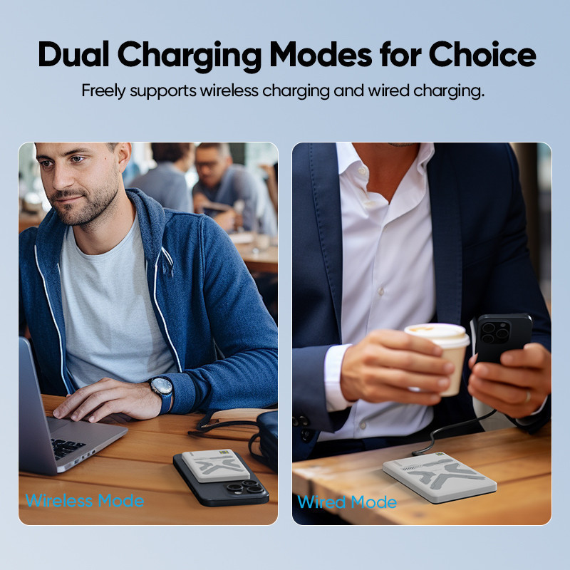 Sạc dự phòng GOOJODOQ Bộ sạc không dây từ tính di động dành cho iP Samsung Huawei Xiaomi | BigBuy360 - bigbuy360.vn