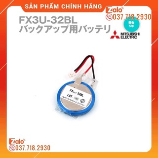 Pin PLC Mitsubishi FX3U-32BL – CR2450HR cho PLC FX3U,FX3G Mitsubishi, màn hình HMI Mitsubishi - Pin Maxell CR2450HR