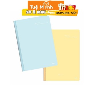 Vở B5 80 trang ruột chấm Dot grid Klong Ms 837 [Chọn Màu] may dán gáy, tập sổ Klong bìa Pastel VPPTUEMINH