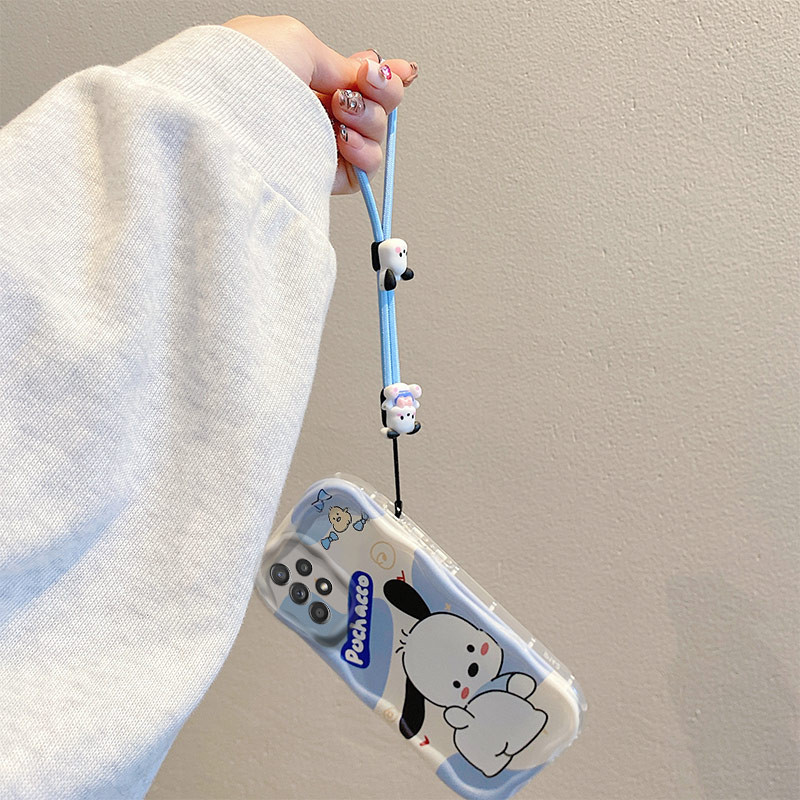 Ốp Lưng Cho SAMSUNG A53 A33 A32 A23 Trường hợp điện thoại Anime+Vòng đeo tay Anime