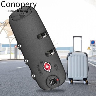 Khóa kết hợp 3 chữ số, Khóa túi TSA Khóa mật khẩu hải quan, Ổ khóa bền Dụng cụ bảo mật Vali Hành lý Khóa mã hóa Phụ kiện hành lý