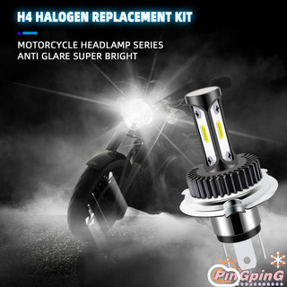 2024 HẤP DẪN!! Bộ chuyển đổi bóng đèn pha LED H4 siêu sáng 6000K Trắng 9-60V Hi / Lo Beam để thay thế đèn ô tô