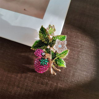 Nữ Trâm Thiết Kế Với Cảm Giác Thích Hợp Thời Trang Trái Cây Và Hoa Phù Hợp Với Pin Trâm Cài Mới Hợp Thời Trang Phụ Kiện Cho 2024