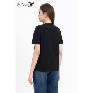 【COD】 Áo thun nữ đính hoa IVY moda MS 57M7761