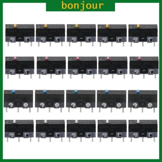 Bon 5 Chiếc Chuột HUANO Mới Micro Switch 10Million Clicks Life Microswitch 3Pins