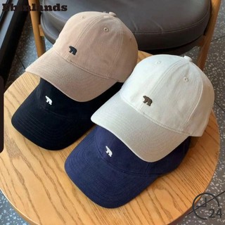 Mũ bóng chày EBINLANDS, Mũ Snapback hình gấu Bắc Cực thêu Cotton Hip Hop, Mũ che vành rộng màu trơn thời trang dành cho nữ và nam giới