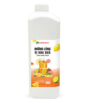 Siro đường lỏng vị hoa quả chai 2.5kg