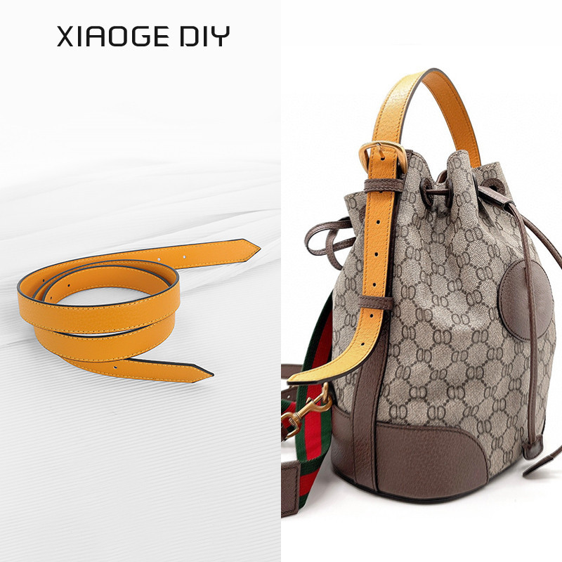 Thích hợp cho gucci gucci Tiger Head Bucket Bag Dây đeo vai dài Trận đấu đơn Dây đeo rộng Thay thế d