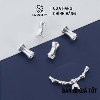 Charm bạc htjewelry ống đốt tre ph152