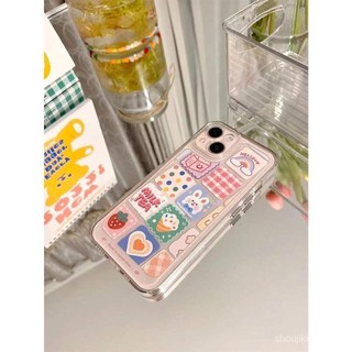 Phim hoạt hình dễ thương Nhật Bản Thích hợp cho iPhone 7 / 8 / SE (2020) Silicone mềm rắn 14 15 13 11 12 Pro Max Plus Bao gồm tất cả Vỏ bảo vệ điện thoại chống sốc XSMAX chống di động ATPD