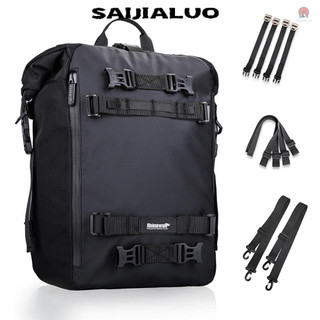 Saijialuo Rhinowalk Túi đựng xe máy dung tích lớn Gói hành lý chống nước Giá yên xe máy Túi hành lý thân xe - Bền bỉ và đa năng cho mọi nhu cầu du lịch của bạn