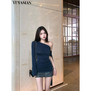 YUYAMAN áo phông áo thun nữ croptop baby tee thời trang Fashion Đơn giản Thời trang WTX2451X06 25Z240617