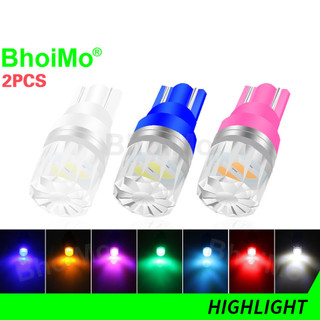 Bhoimo 2 Chiếc T10W5W LED 194 168 Nhạc Cụ 5730 Tín Hiệu Nội Thất Ô Tô Biển Đọc Biển Số Đèn DC12v Công Viên Thân Cây Vòm Cửa Màn Hình Chiều Rộng Gương Phía Sau Đèn Báo Đuôi Xe Máy Bóng Đèn