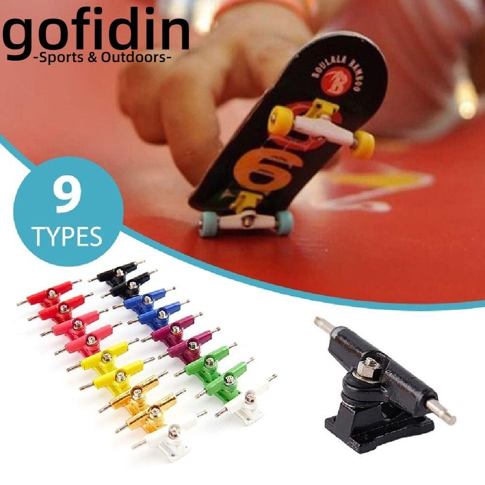 gofidin 1 Cặp Giá đỡ sàn chịu lực, Mô hình Bu lông xe tải Fingerboard Truck, Mini 32mm bền bỉ với cá