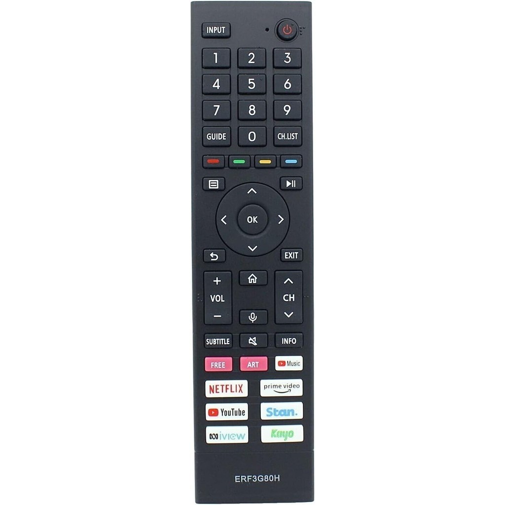 Mới ERF3G80H Dành Cho Hisense Smart IR TV Điều Khiển Từ Xa A7G U7G Series 85A7G 43A7HAU