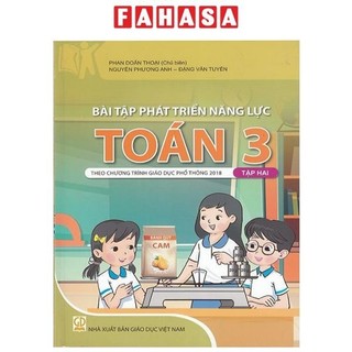 Sách bài tập phát triển năng lực toán 3 - tập 2