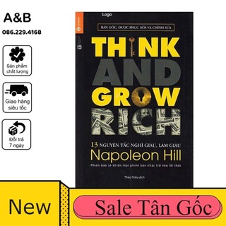 Sale - 13 nguyên tắc nghĩ giàu làm giàu think and grow rich