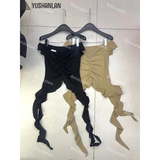 YUSHANLAN áo phông áo thun nữ croptop baby tee xu hướng Dễ thương Fashion Popular WTX2460X8M 26Z240628