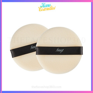 Bông mút đánh phấn phủ fmgt round caron powder puff
