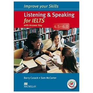 Sách - improve your skills: listening & speaking for ielts 4.5-6.0 student's book with key & mpo pack