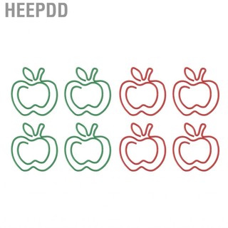 HEEPDD 100 Cái Kẹp Giấy Kẹp Giấy Kim Loại Hình Trái Cây Cho Tài Liệu Giấy Vẽ