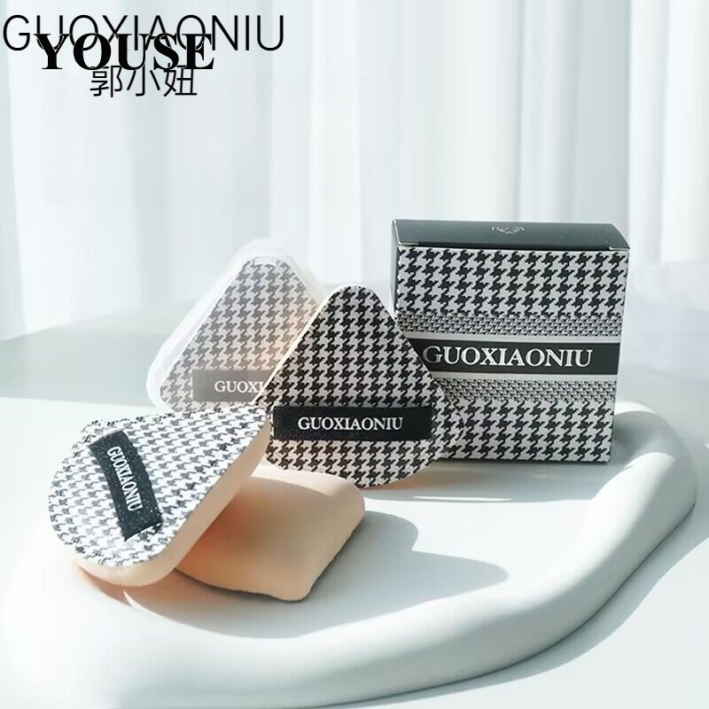 YOUSE Bông phấn Houndstooth siêu mềm có thể dùng ướt hoặc khô GM2464MS0