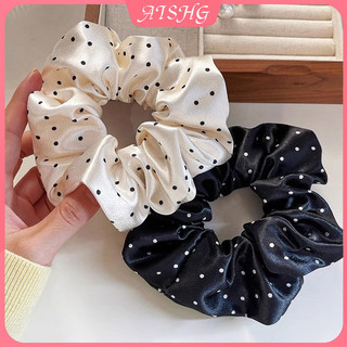 AISHG Lưới Trắng HairTie Người Phụ Nữ Chấm Bi Tính Khí Ngọt Ngào Và Thời Trang Phụ Kiện Tóc