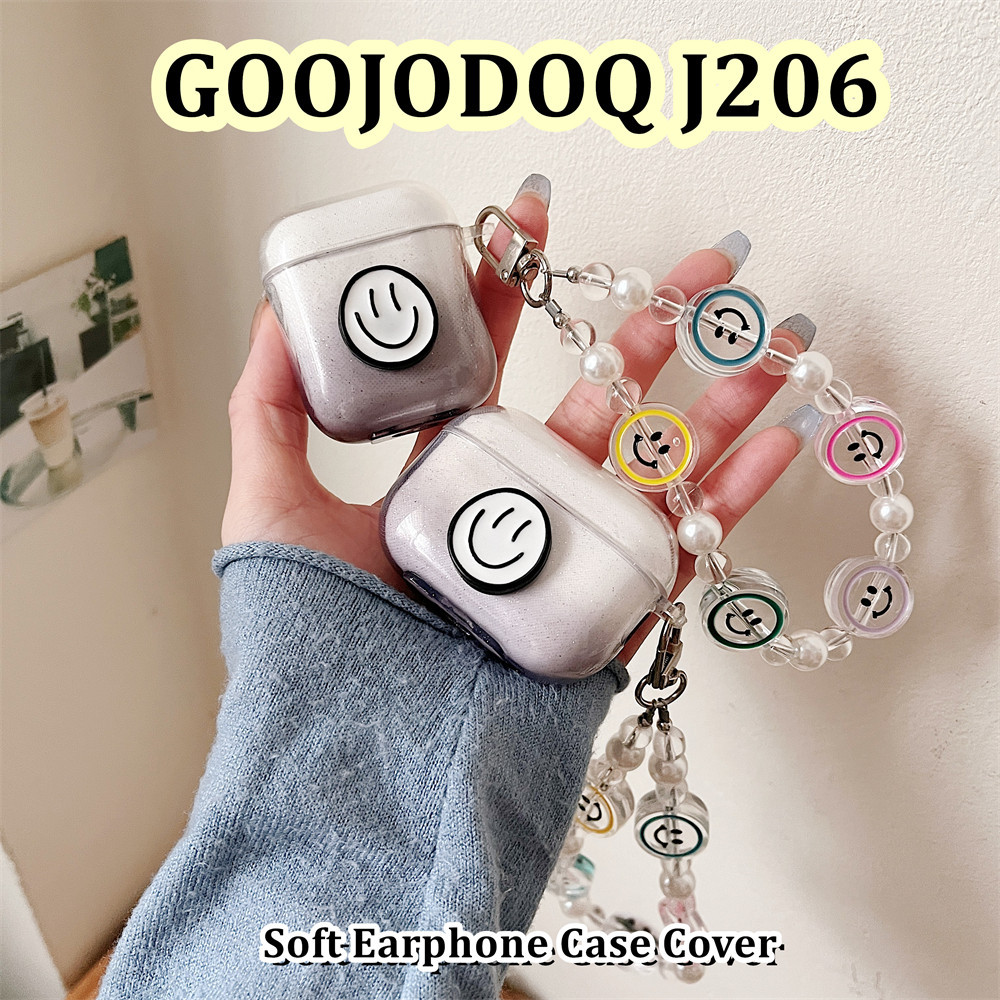 Hàng có sẵn Dành Cho GOOJODOQ J206 Ốp Lưng DIY Phong Cách Mùa Hè Hoạt Hình Silicon Mềm Vỏ Tai Nghe