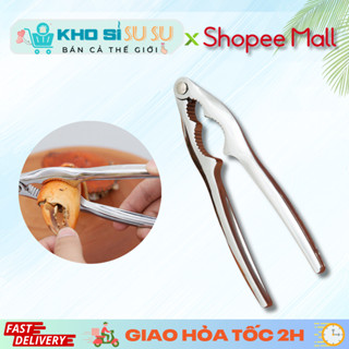 Kềm kẹp càng cua, ghẹ, quả óc chó, quả macca bằng inox - Dụng cụ tách các loại vỏ, hạt cứng