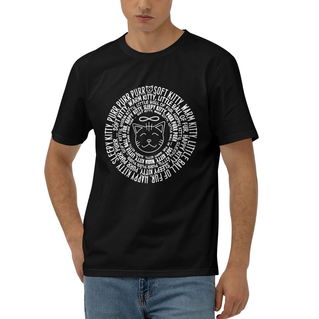 Áo thun mềm Kitty Warm Kitty Designer tay áo in tùy chỉnh