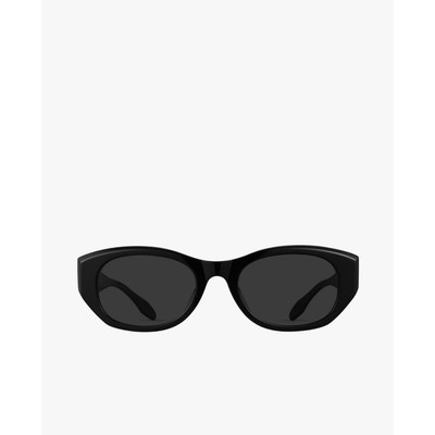 MUJOSH - Kính mát unisex gọng mắt mèo bản dày thời trang_MJ12SM1534-BKC1