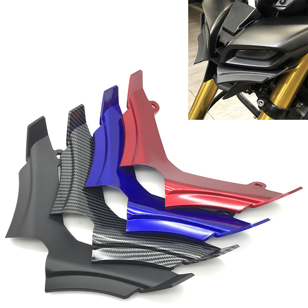 Xe Máy Trước Khí Động Học Fairing Winglets Sợi Carbon Bao Bảo Vệ Cho YAMAHA MT15 MT-15 MT 15 2019 20