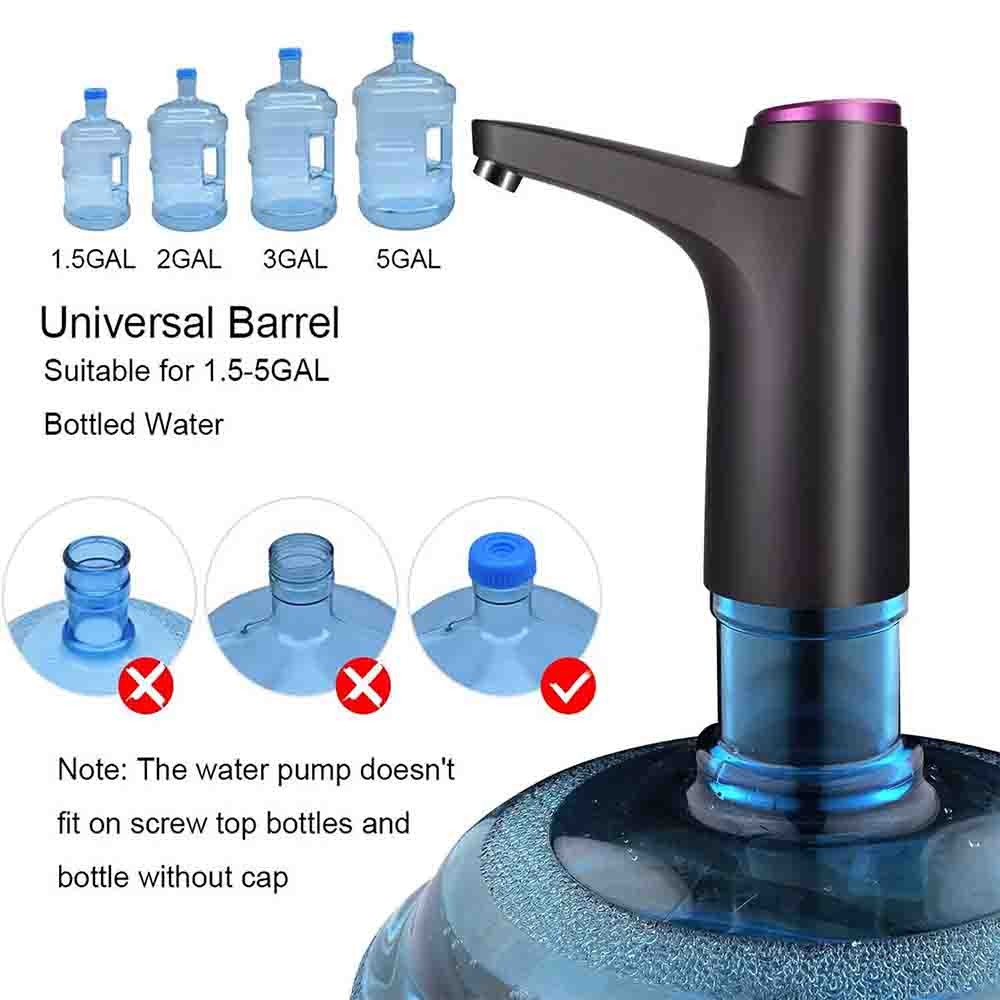 Automatic Water Dispenser Pump Foldable Hidden Water Outlet Charging Rechargeable Portable Water Bot