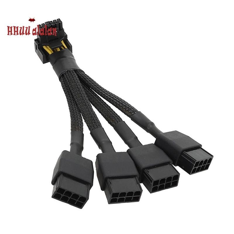 🔥🔥🔥Dành Cho GPU RTX4090 RTX4080 4X8 Pin PCI-E Đến 16 Pin Card Đồ Họa Cáp Nguồn Phụ Kiện 12VHPWR Kết 