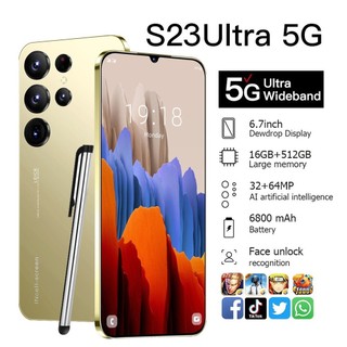  Phiên Bản Toàn Cầu Của điện Thoại Di động S23 Ultra Điện Thoại Thông Minh 6,7 Inch 12GB + 512GB Android 13 5G