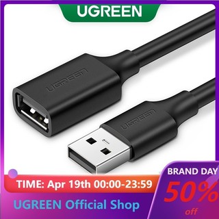 Cáp mở rộng UGREEN cổng USB 2.0 dài 0.5m cho Smart TV PS4 Xbox One SSD