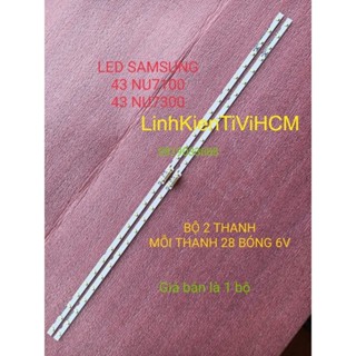 LED TIVI SAMSUNG 43NU7100 43RU7100 43NU7300 43RU7300 43RU7200 43NU7200 43NU7090 43RU7090 43NU7290 43RU7290 43N5500