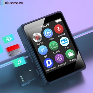  Dilussoss.vn  Máy nghe nhạc MP3 di động 8   16   32   64GB Trình phát Video HiFi MP4 tương thích Bluetooth 