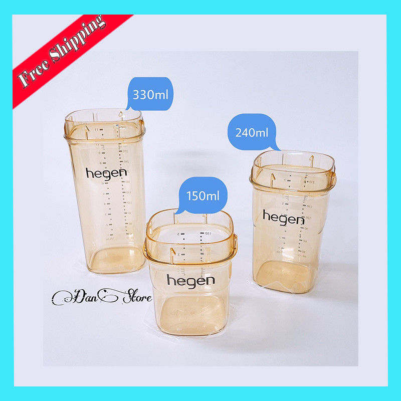 Bình dưỡng da Hegen 60 150 240 330ml, chai hegen